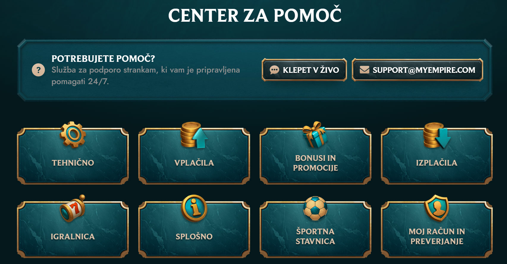 GoKong Casino Zákaznická Podpora