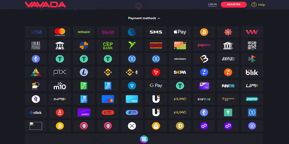 Vavada Casino Payments