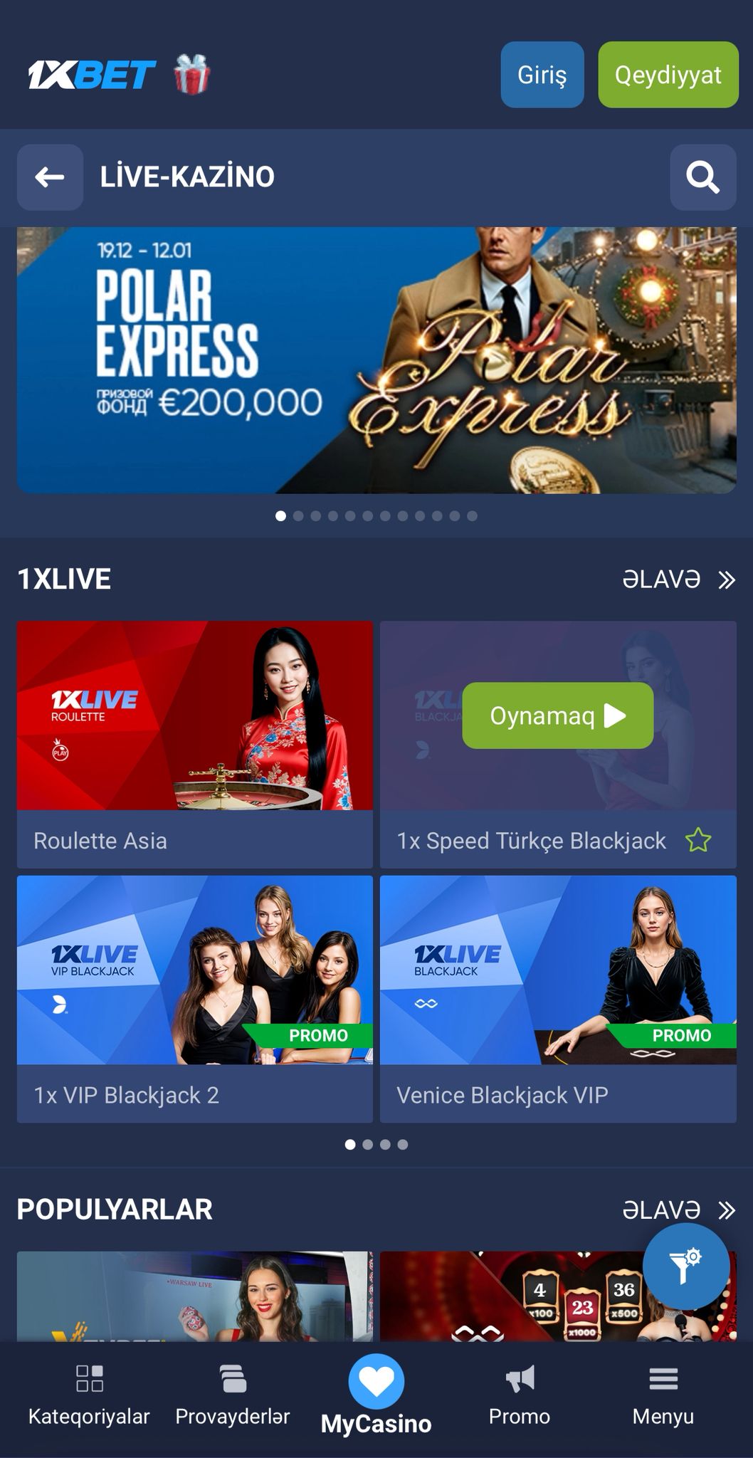 1xbet casino mobile home