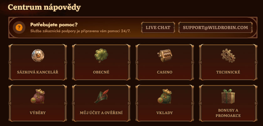 WildRobin-Casino-Customer-Service